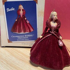 Hallmark Keepsake Ornament Celebration Barbie Ornament Special 2002 Edition #3